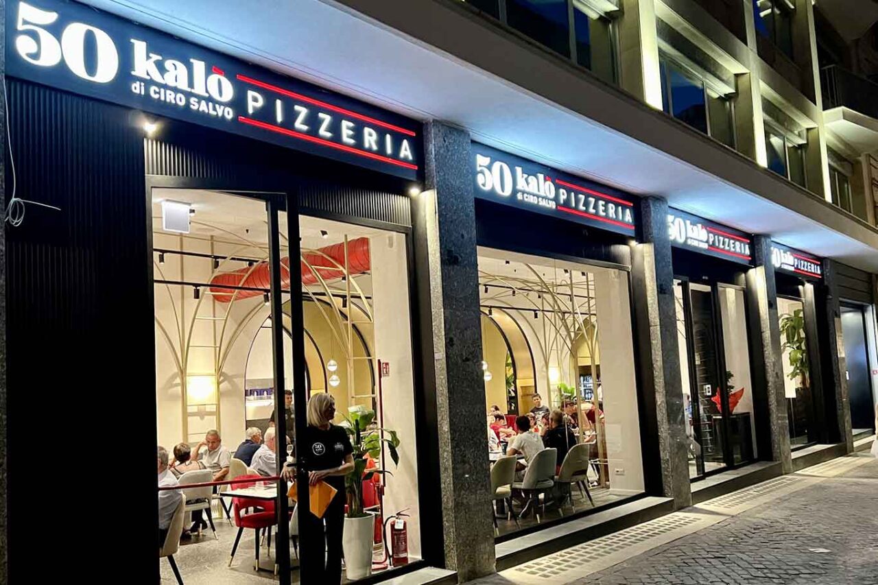 la pizzeria 50 Kalò a Roma