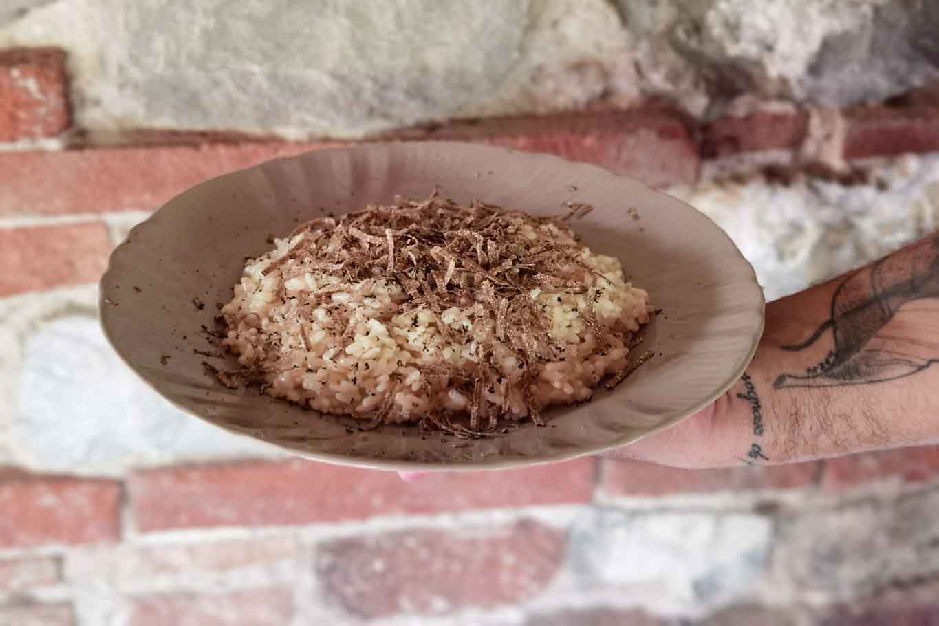 risotto Osteria di Meleto