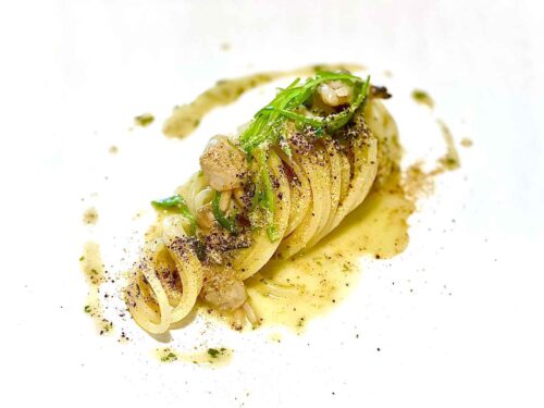 spaghetto alle vongole ristorante Casamare Salerno