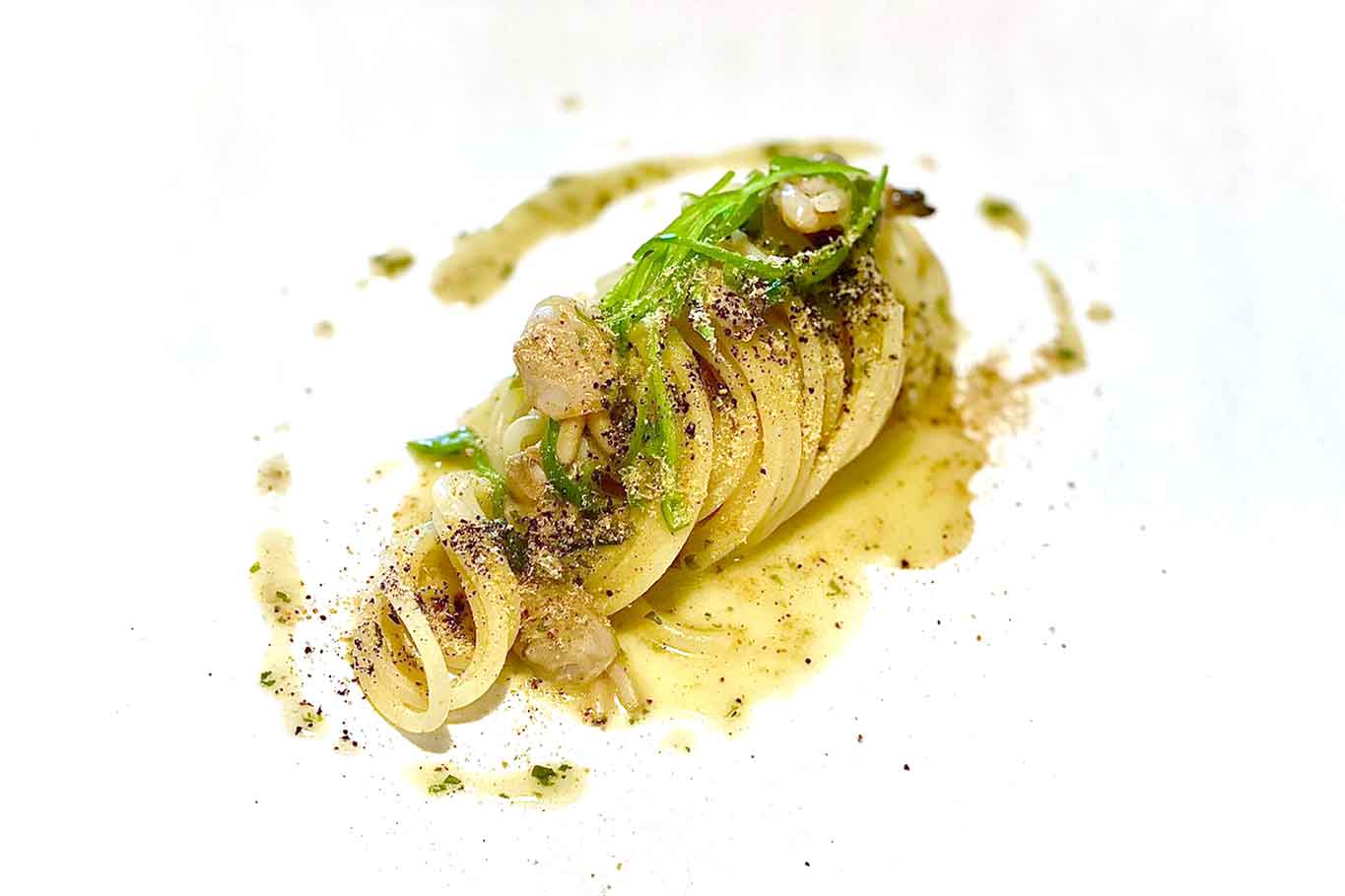 spaghetto alle vongole ristorante Casamare Salerno