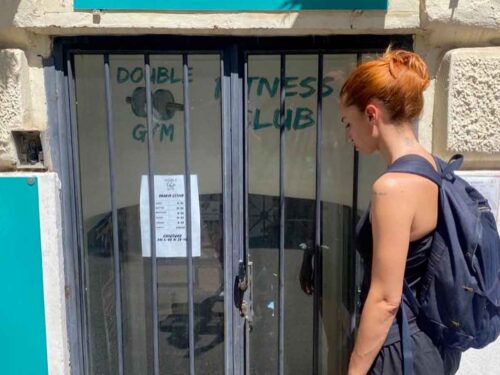 Andrea Delogu dalla palestra al ristorante