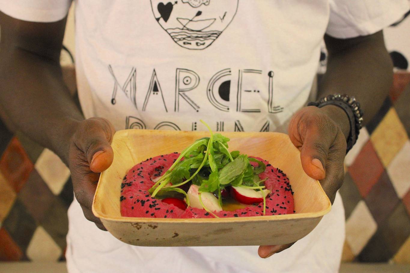 Marcel Boum milano street food africano Hummus