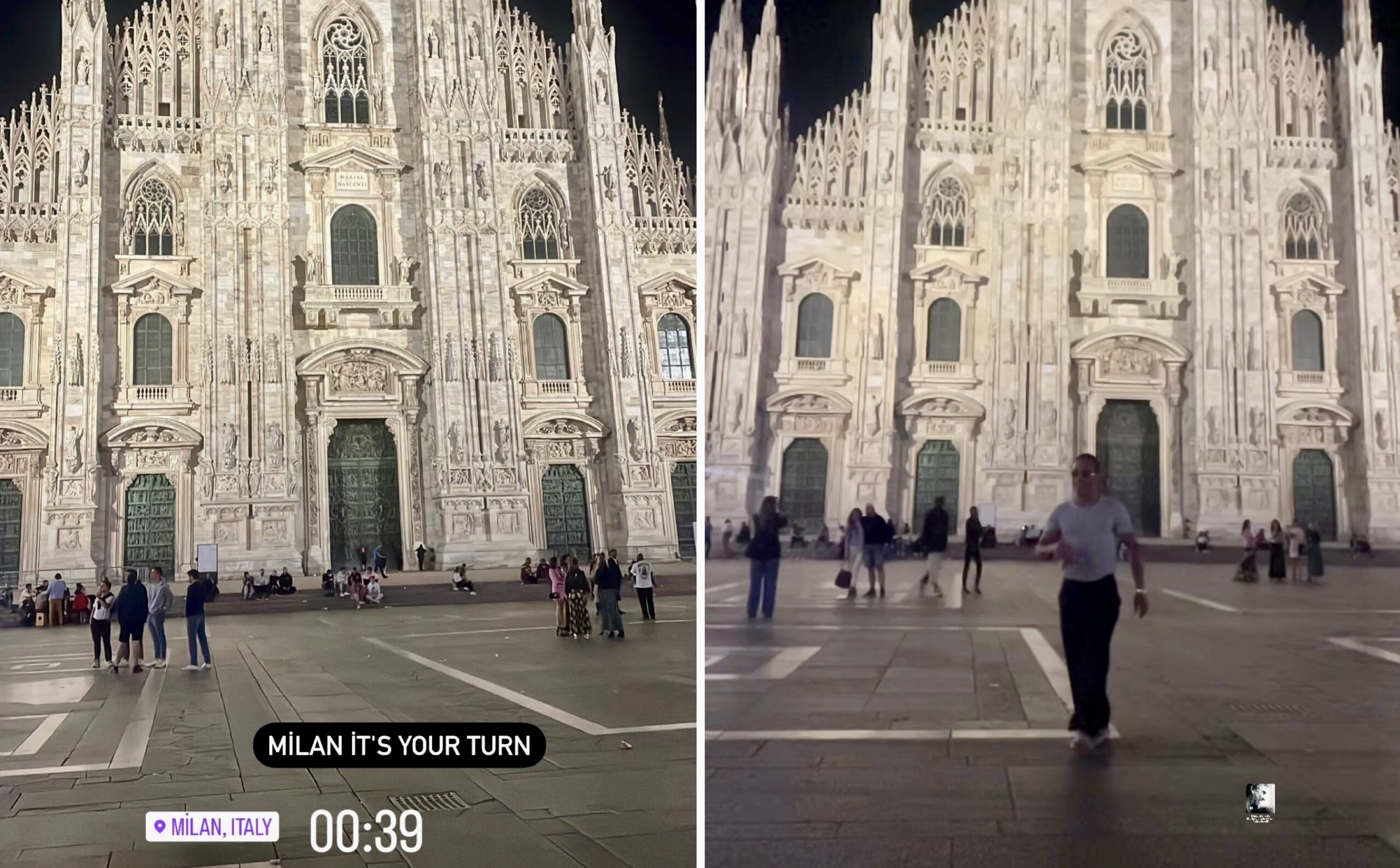 Milano salt bae