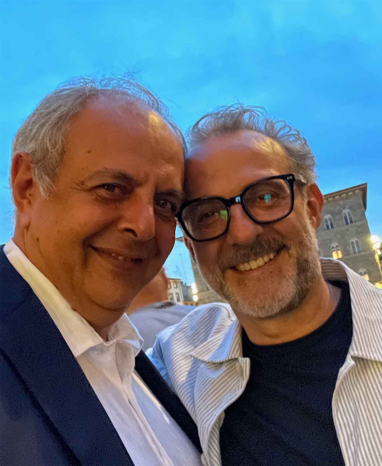 Vincenzo Pagano e Massimo Bottura