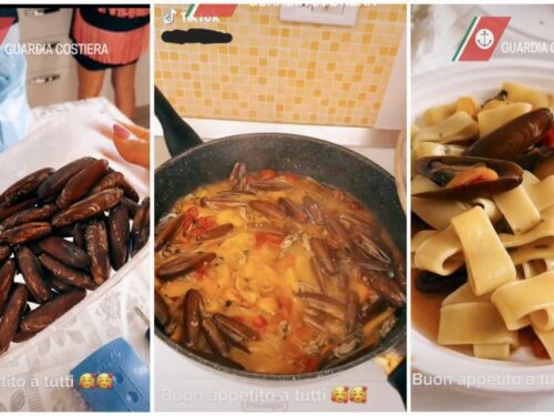 Datteri di mare su TikTok