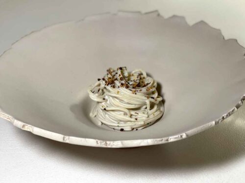 Volta del Fuenti ristorante Costiera Amalfitana spaghetti freddi