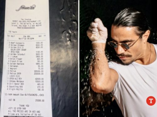 SALT Bae scontrino