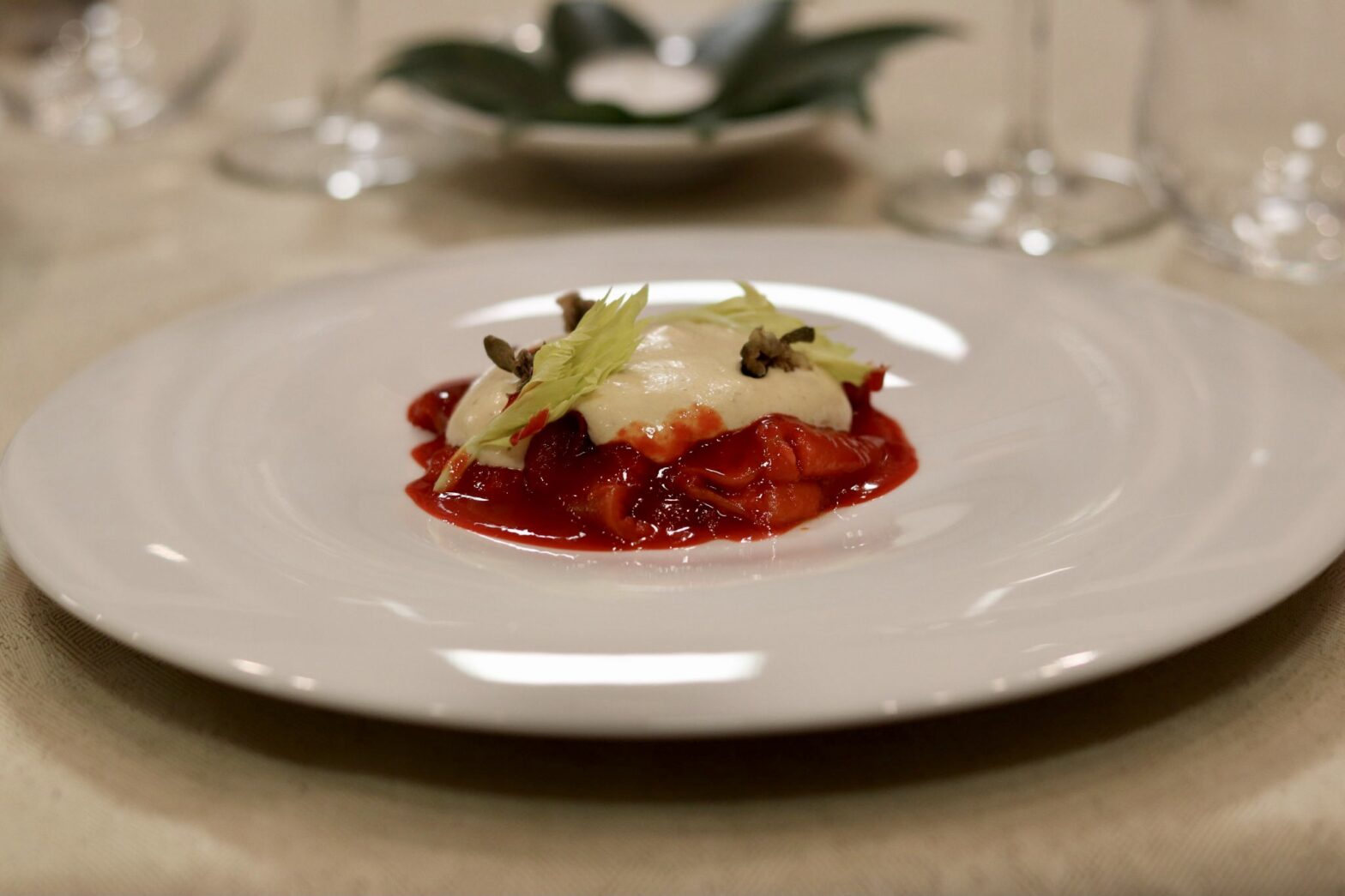 Cracco piatto per San Valentino