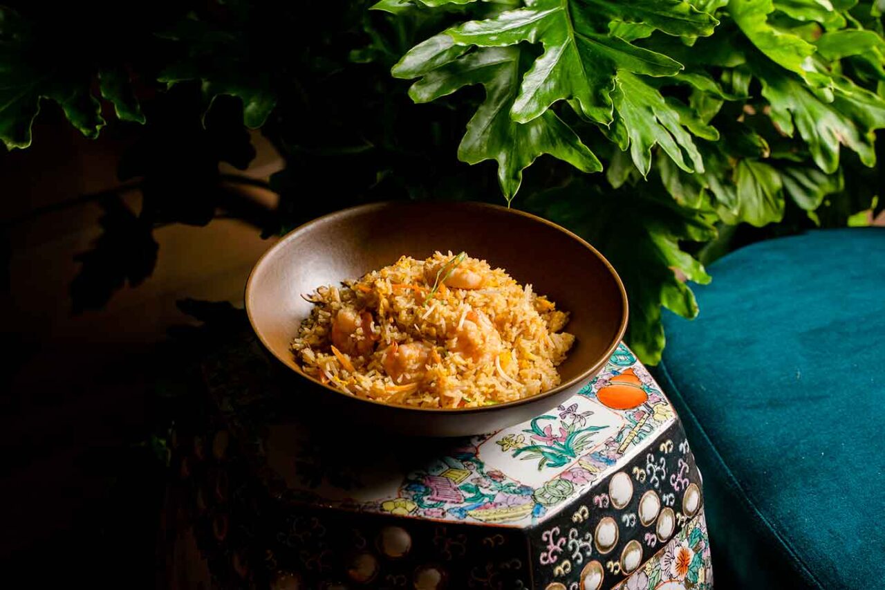 Dao Bistrot ristorante cinese a Roma: riso saltato con gamberi