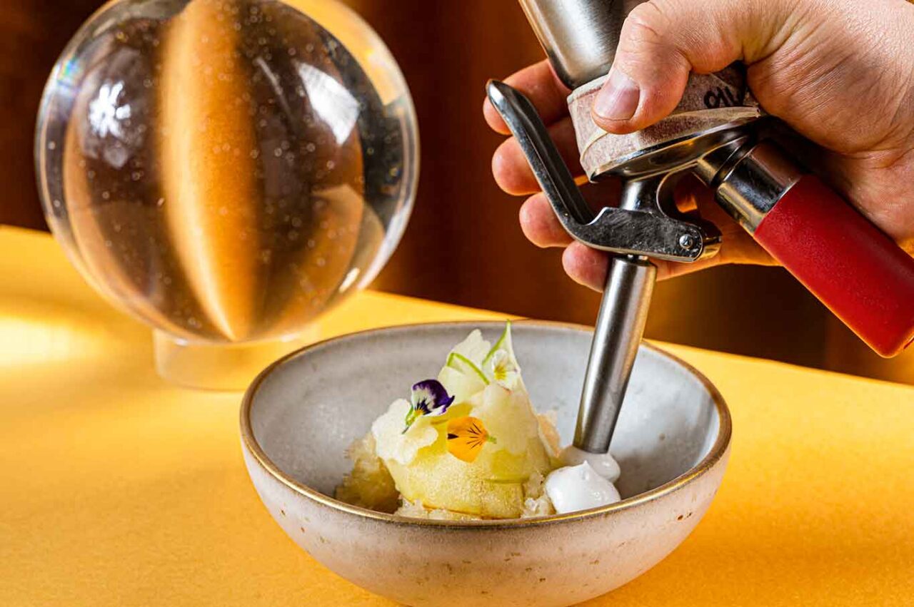 Giulia Restaurant a Roma: il dolce con la mela