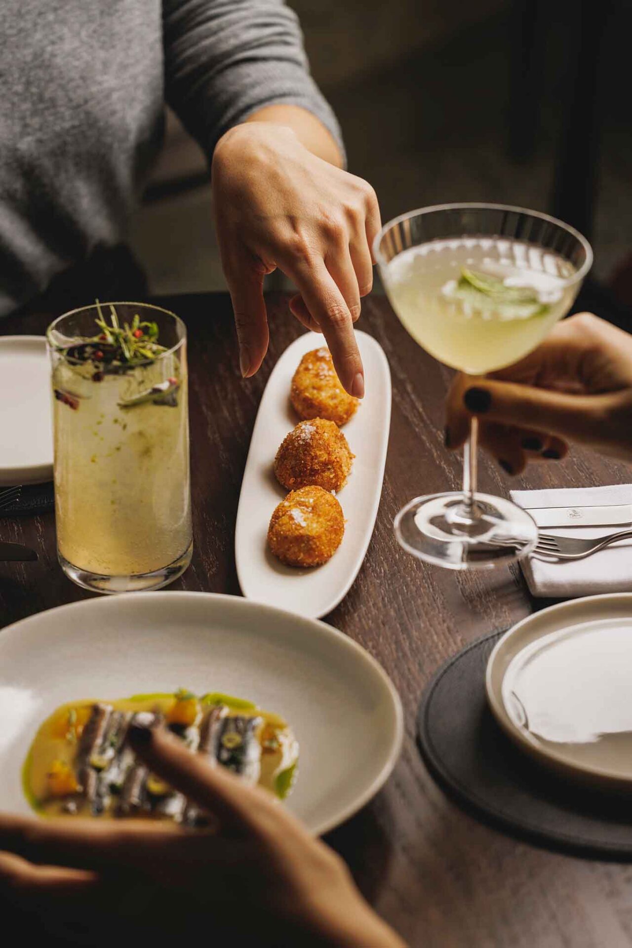 Il Circolino di Monza bistrot: croquetas de jamón ibérico