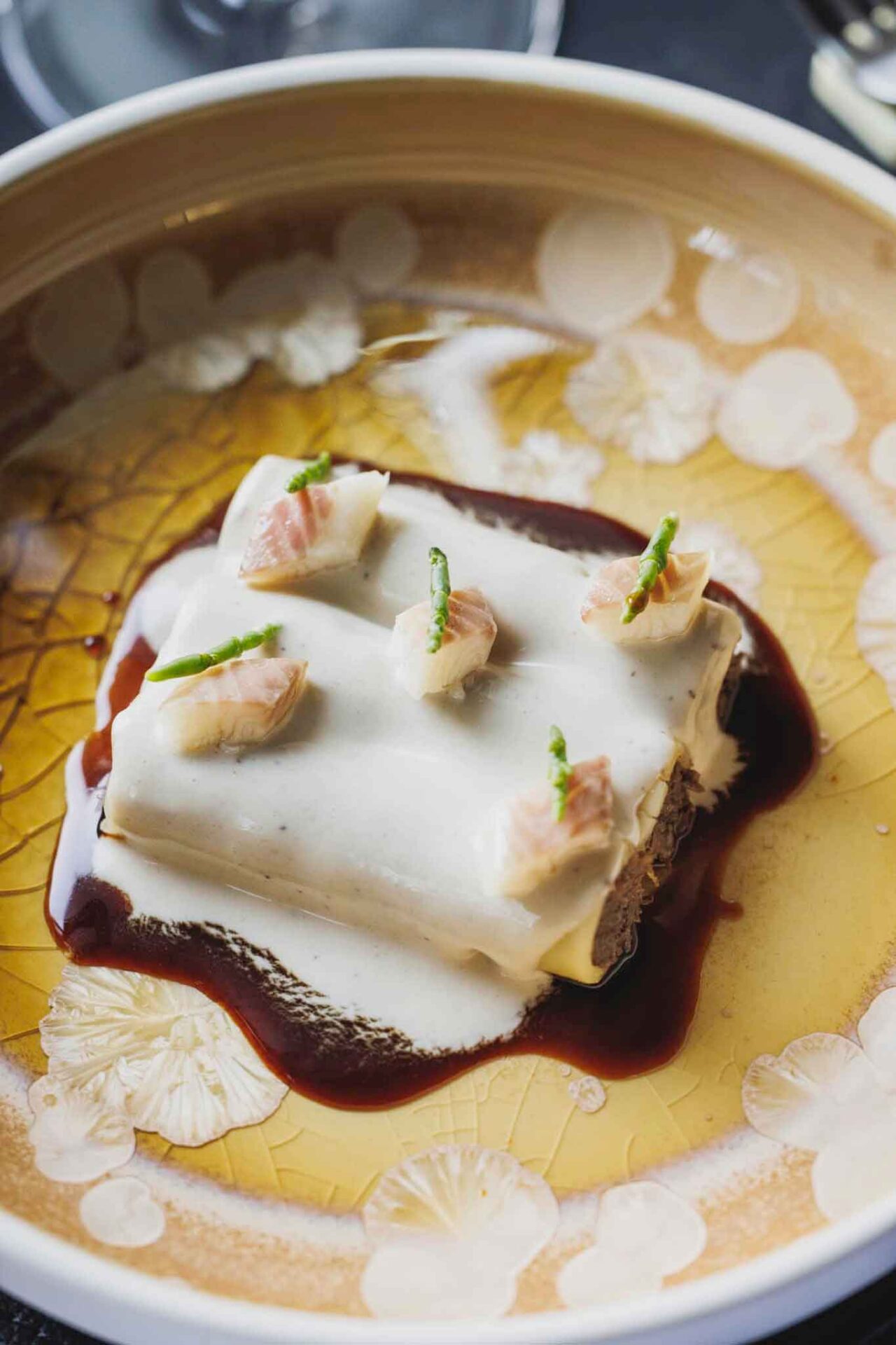 Il Circolino di Monza ristorante Sadler: candele ripiene di lepre e anguilla