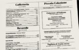 Menu cracco caffè