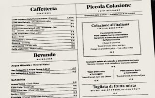Lo scontrino di Cracco. Quanto costano davvero caffè e colazione