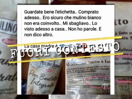 Mulino Bianco farina insetti