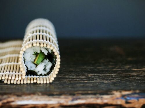 Sushi fatto in casa rotolo