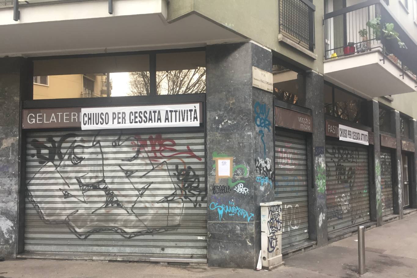 vecchia milano pasticceria chiusura