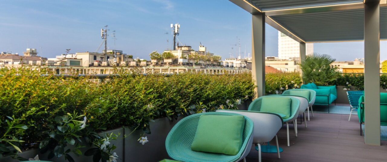 Casa Baglioni Rooftop by Sadler ristorante alla moda a milano per la fashion week ristorante 2024