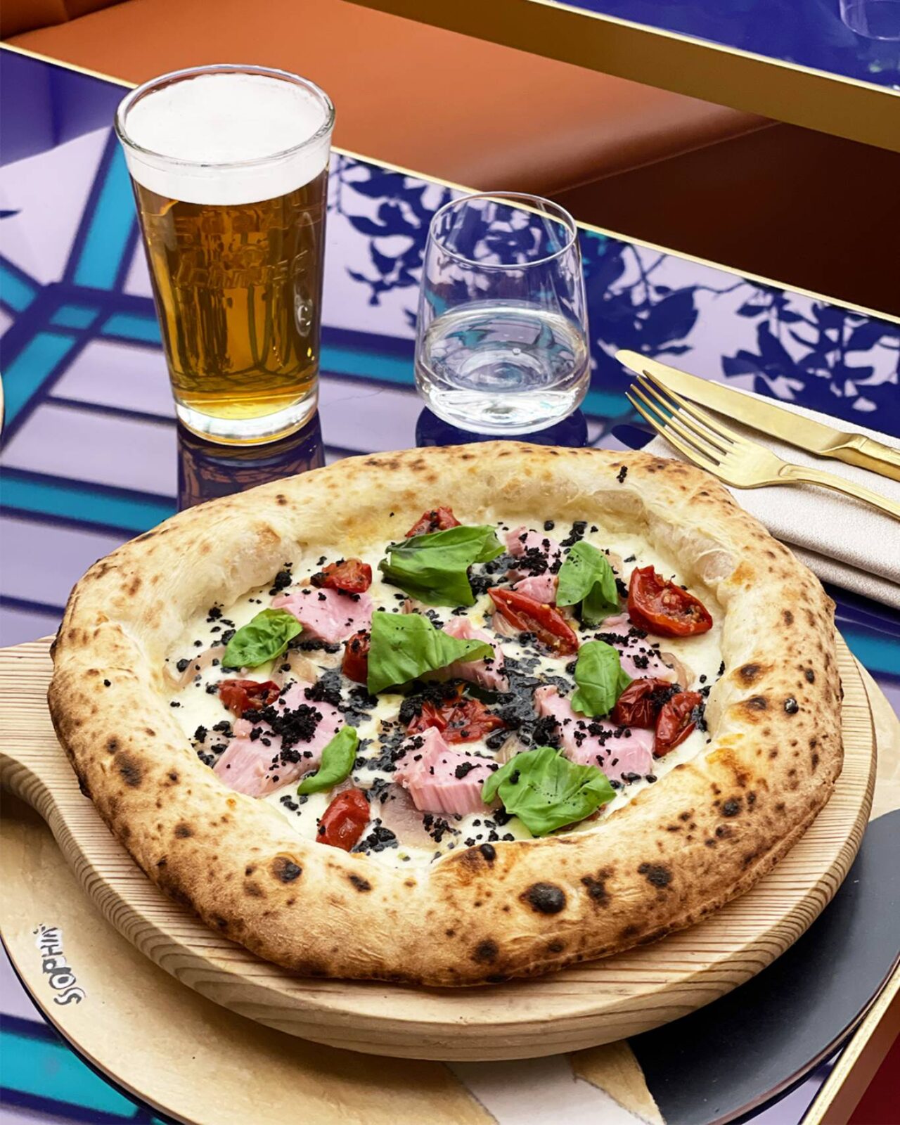Fil Rouge pizza francesco martucci sophia loren