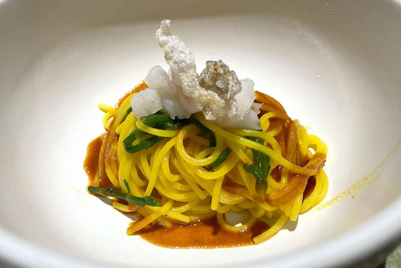 spaghetti al ristorante Le Radici Experience a Battipaglia 