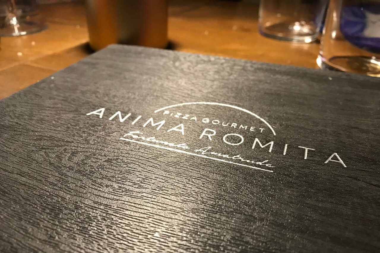 Anima Romita menu
