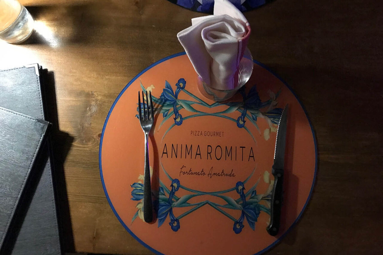 Anima Romita posto a tavola