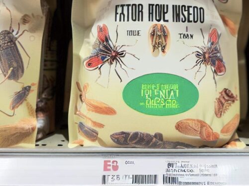 Farina di insetti nei supermercati