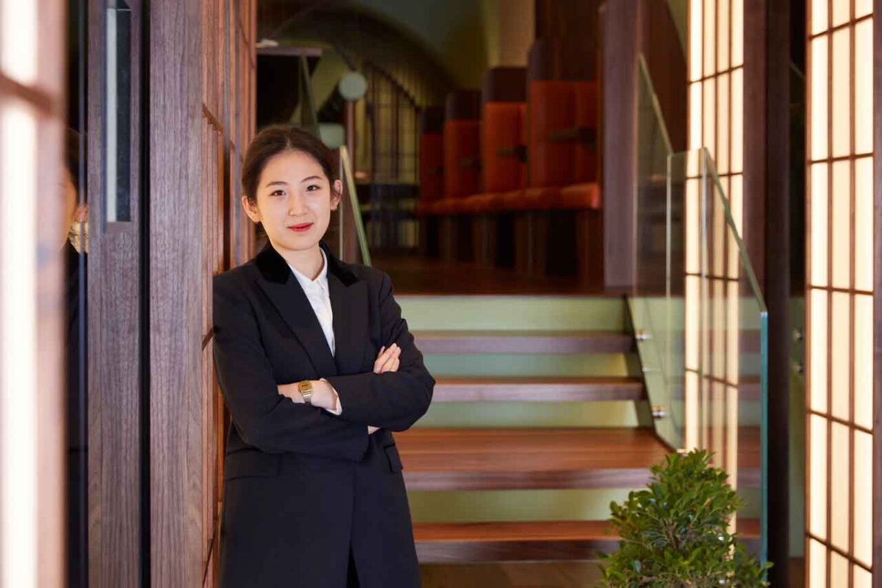Sabrina Bai proprietaria del ristorante giapponese Kohaku