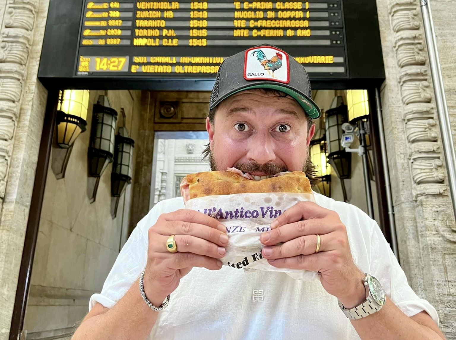 Antico vinaio milano Tommaso mazzanti stazione