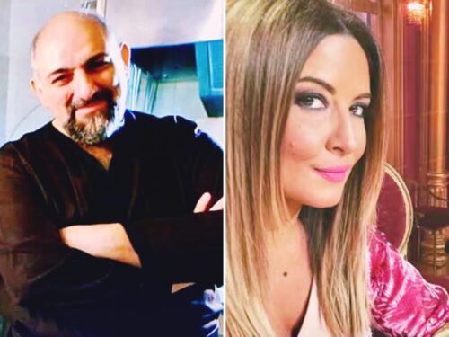 Mariano Scognamiglio e Selvaggia Lucarelli