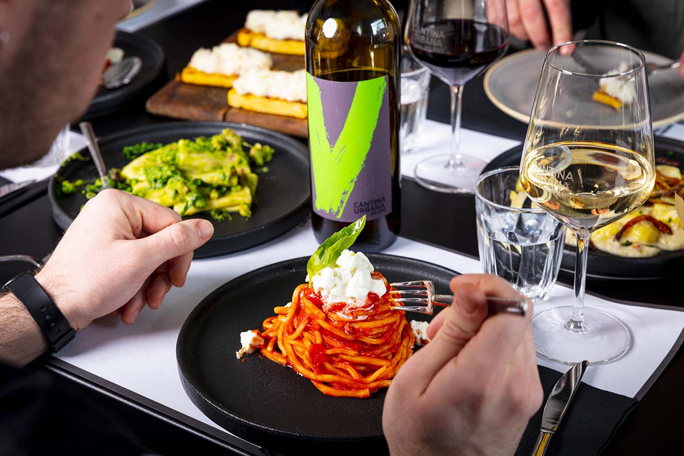 Spaghetti cantina urbana milano