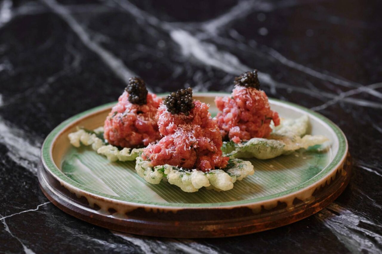 beefbar milano Shiso Beef Tartare