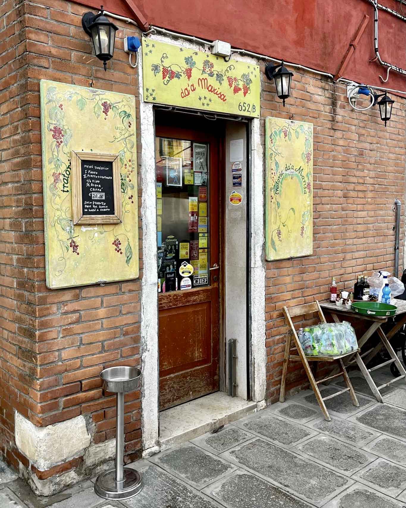 trattoria dalla Marisa a Venezia
