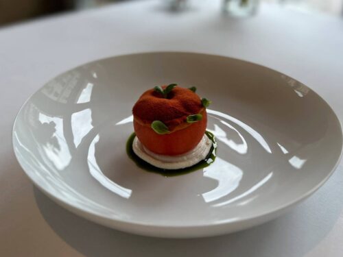 ristorante trussardi perbellini pomodoro ragusano caponata