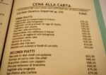 Harry Bar menu e prezzi