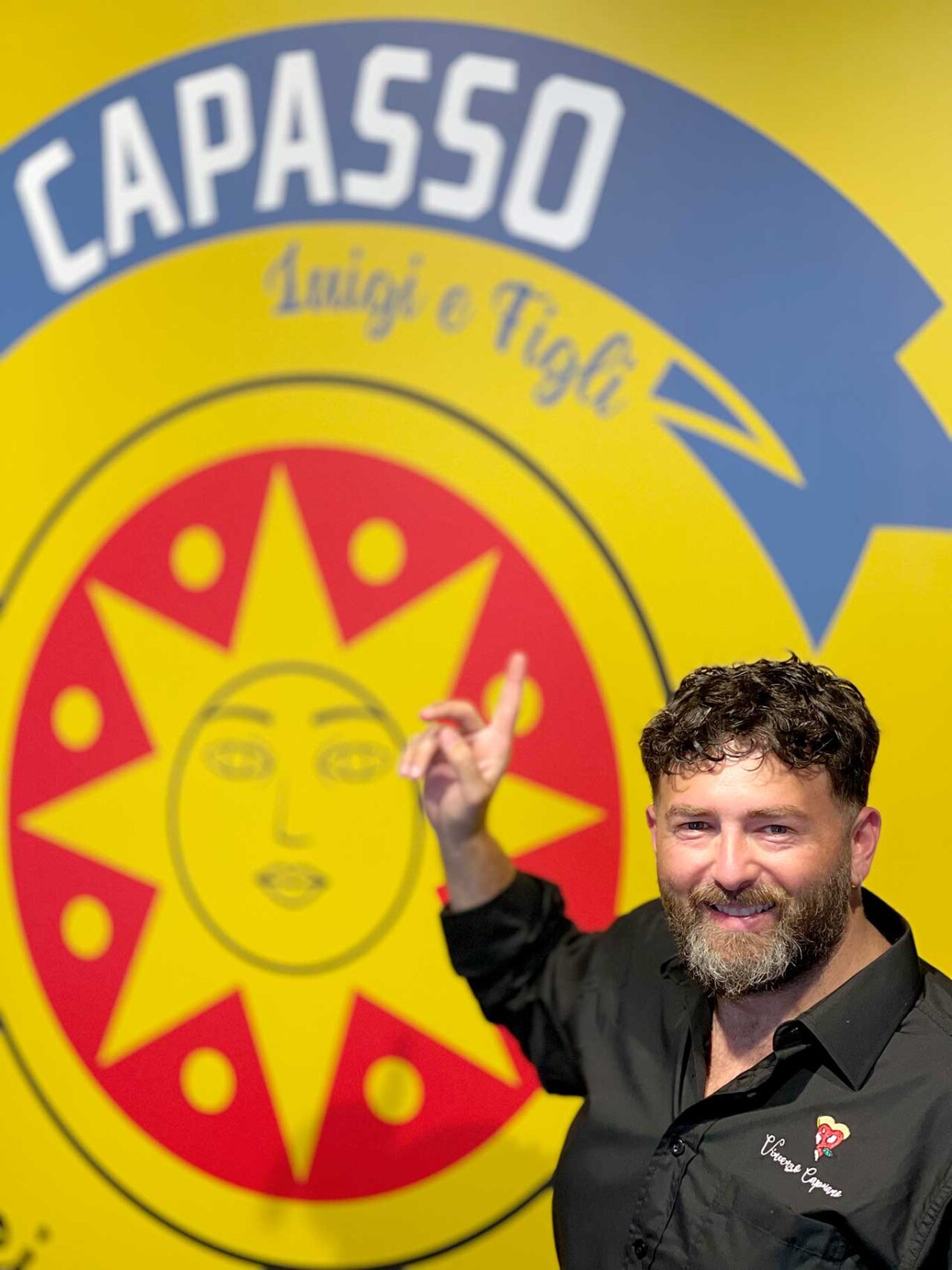 Vincenzo Capuano al Club della Pizza di Napoli