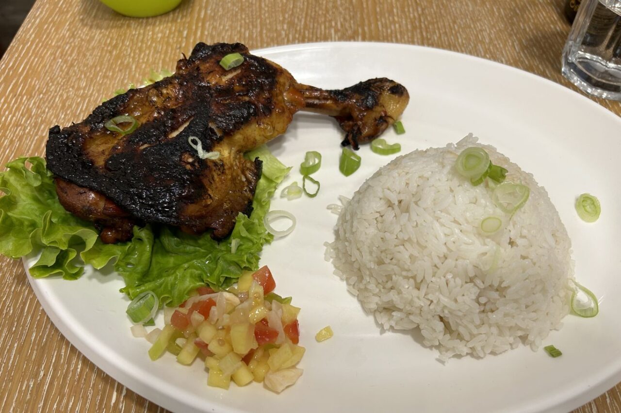 coscia pollo griglia omg ohmygrill ristorante filippino milano