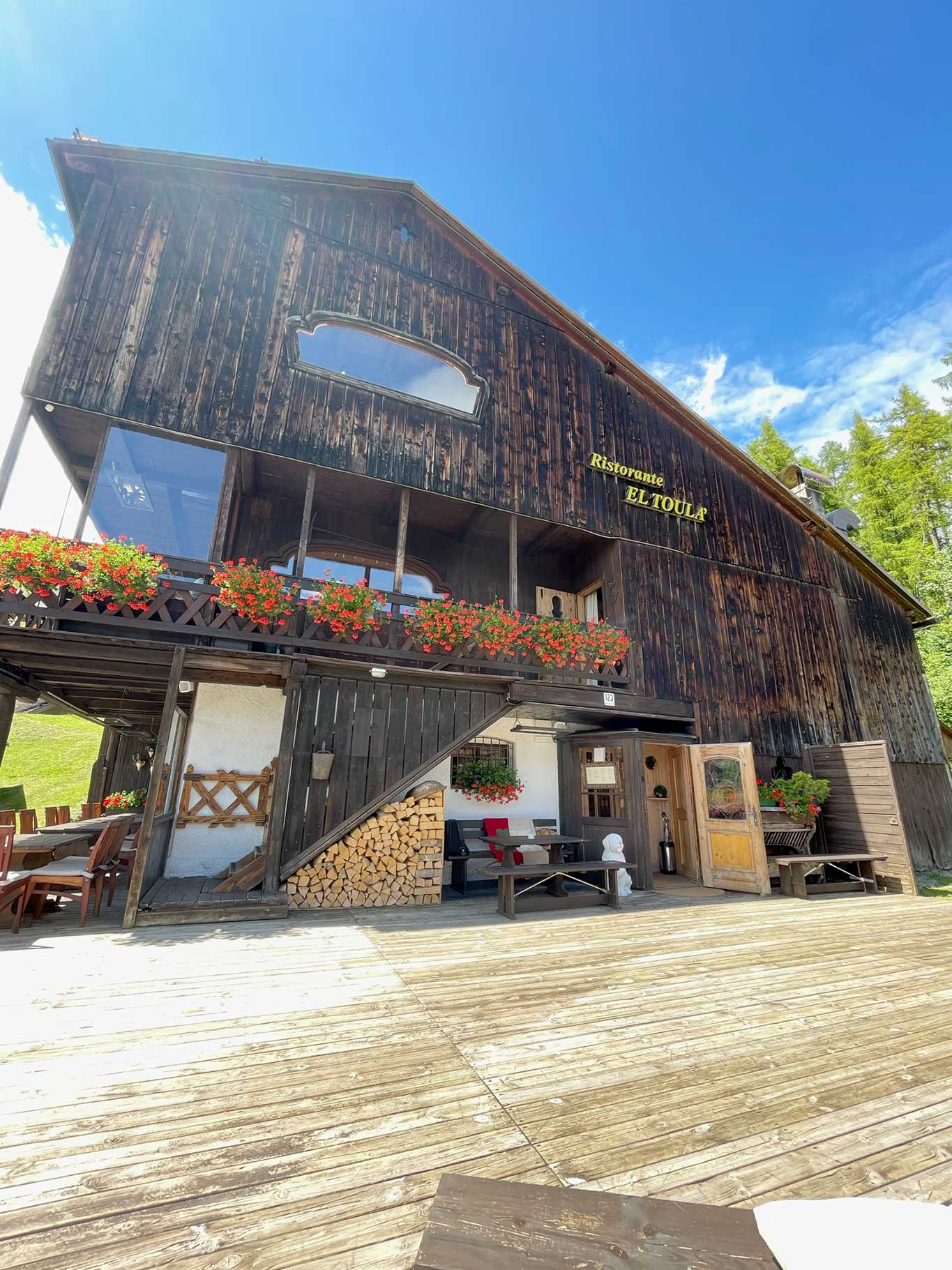 Alajmo a Cortina, il ristorante che fa rinascere il mito El Toulà