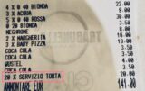 Palermo torta scontrino