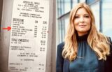 Scontrino con sovrapprezzo segnalato da Selvaggia Lucarelli