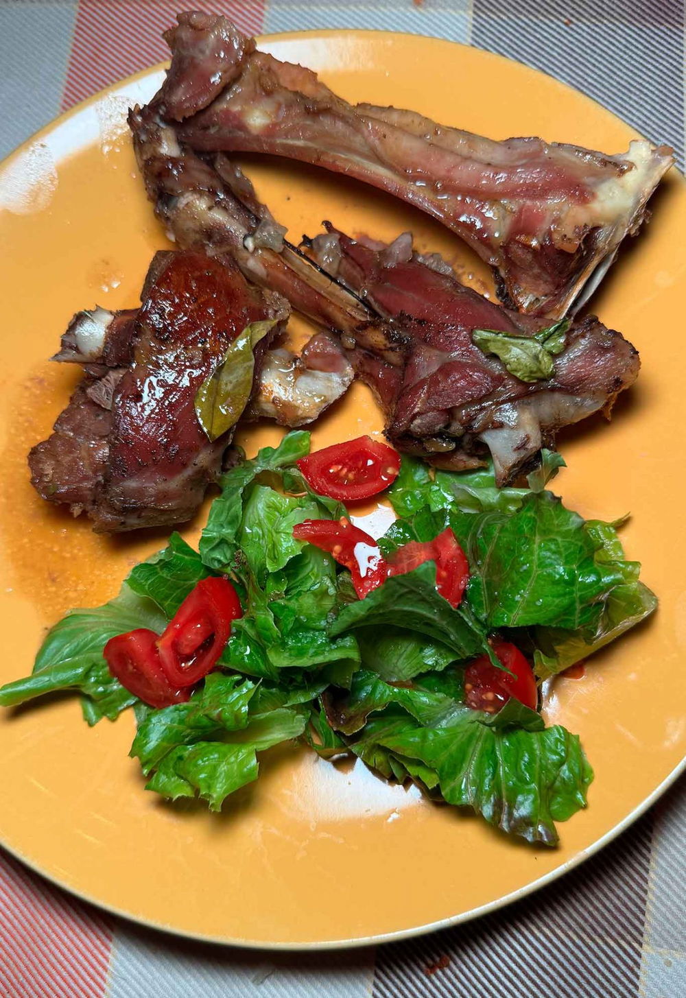 il capretto al forno dell'agriturismo Capalia a Pollica in Cilento
