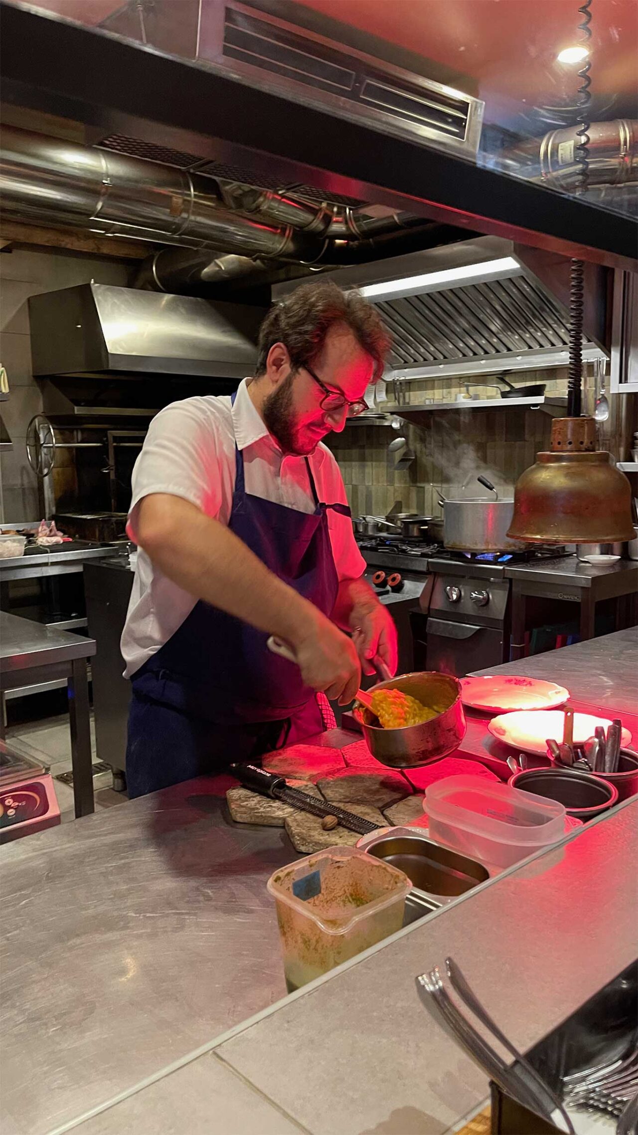 lo chef Antonio Altamura del bistrot Marzapane a Roma