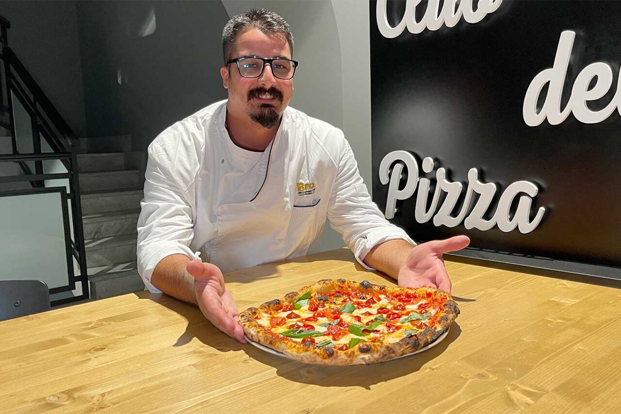 la pizza Fattore Umano della pizzeria Bro a Napoli