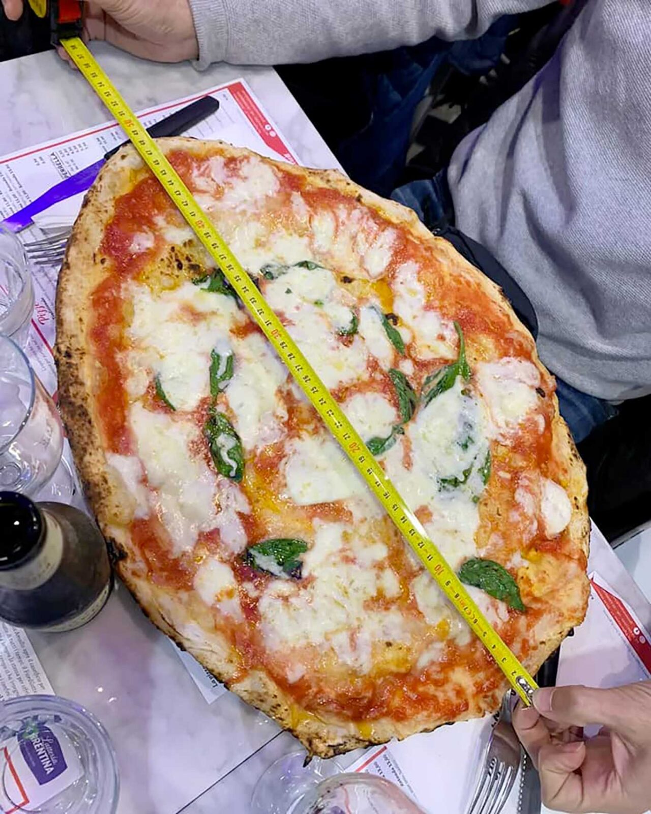la pizza a rot e carrett di Gennaro Rapido a Milano