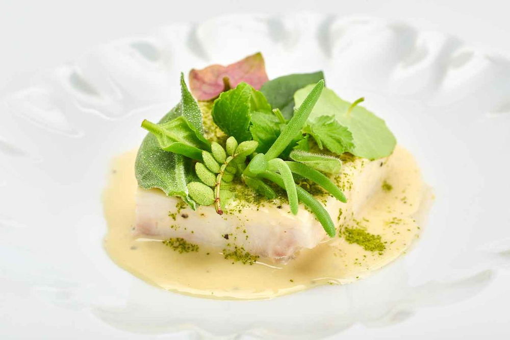 il dentice del ristorante Volta del Fuenti a Vietri sul Mare in Costiera Amalfitana