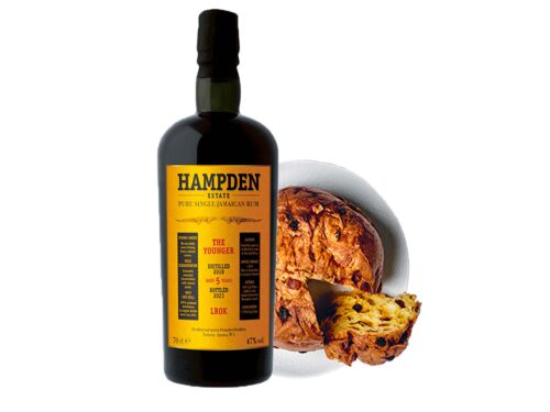 Hampden Rum con panettone