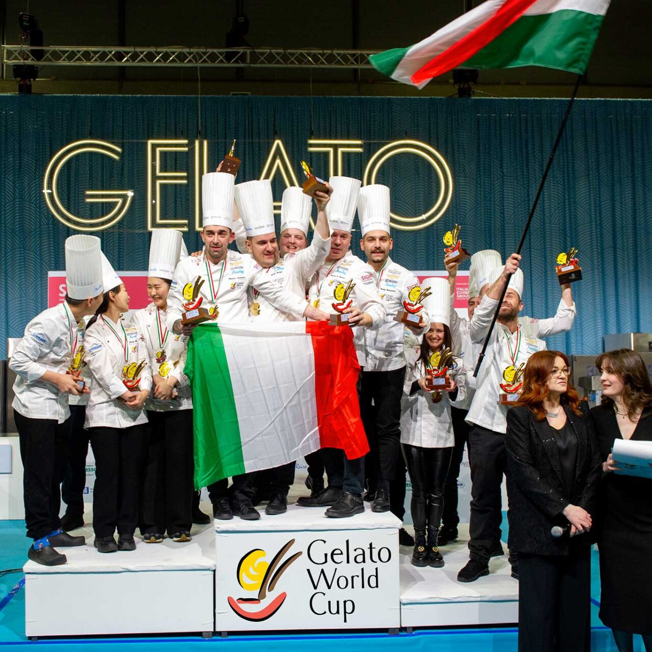 l'Italia vince la Gelato World Cup 2024