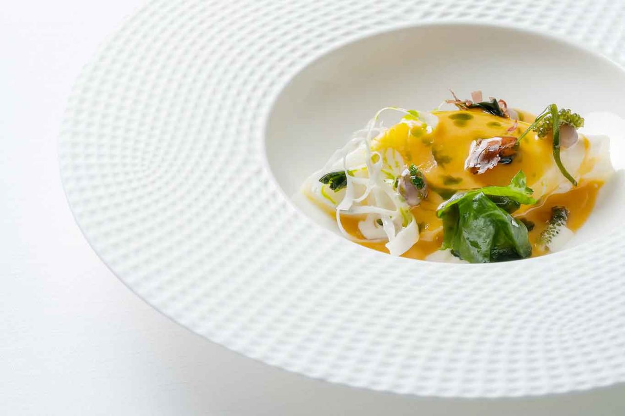 il baccalà del ristorante Maxi dell'hotel Capo la Gala a Vico Equense