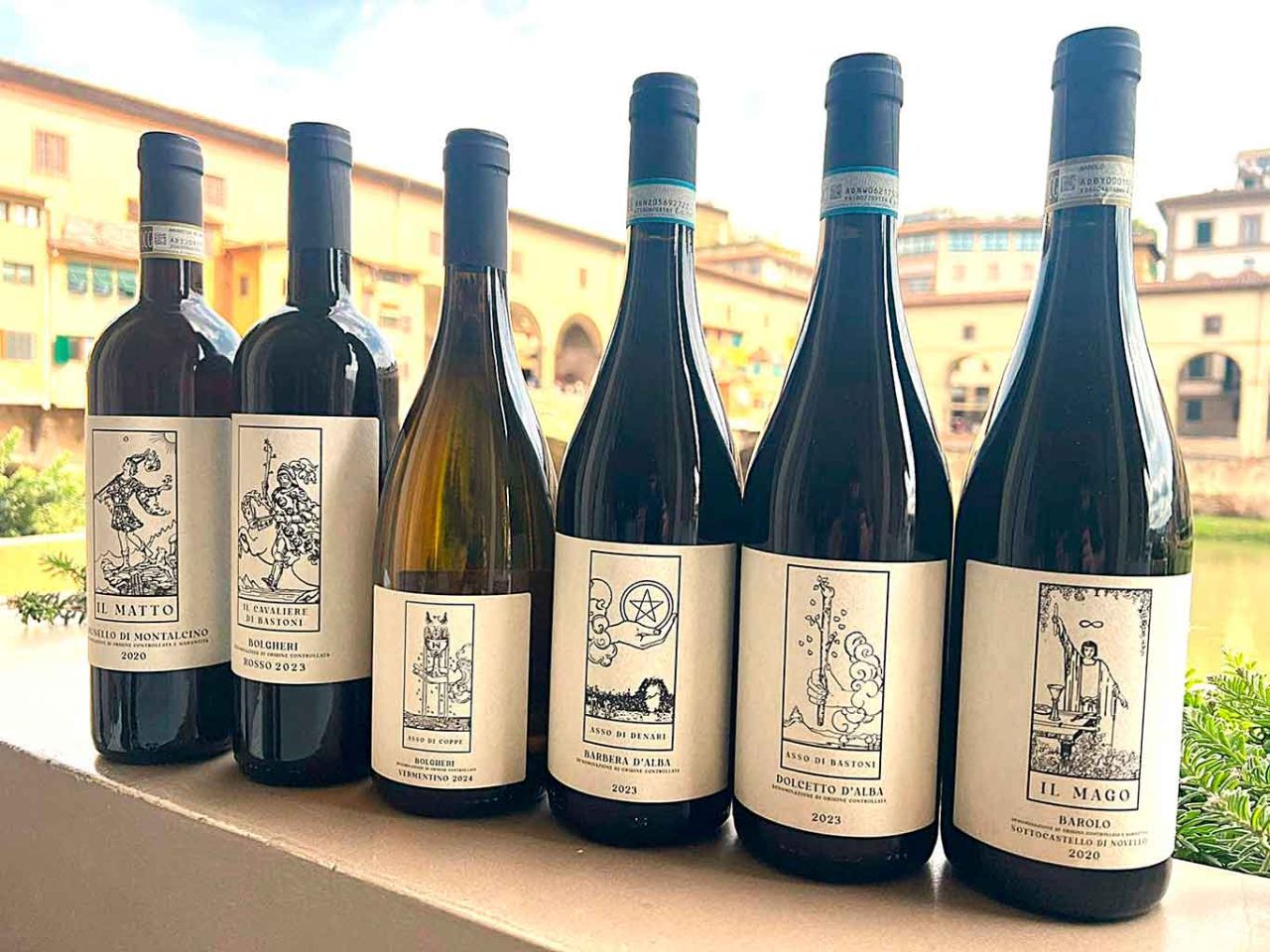 i vini del ristorante Golden View a Firenze