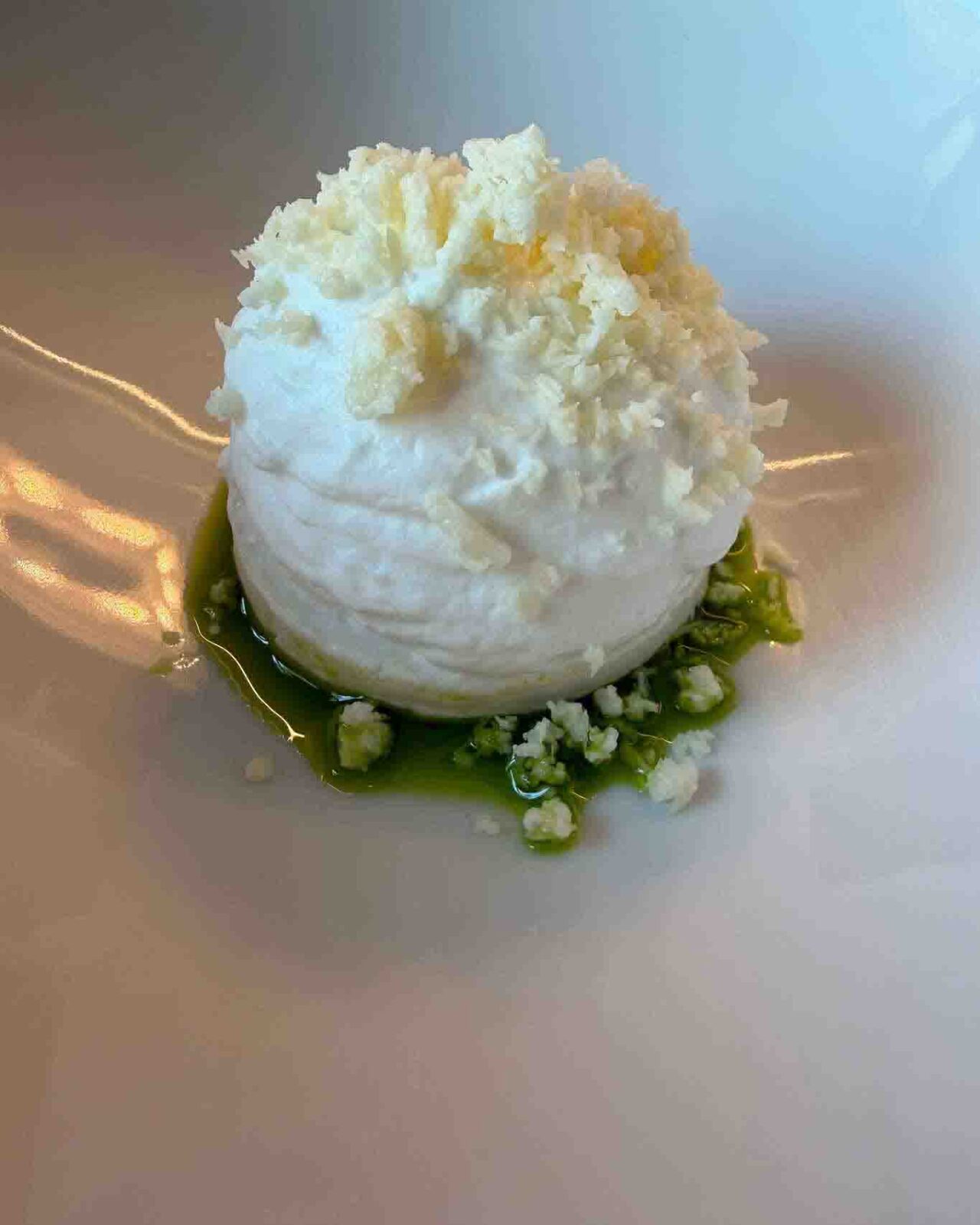 il dolce del ristorante Veritas a Napoli